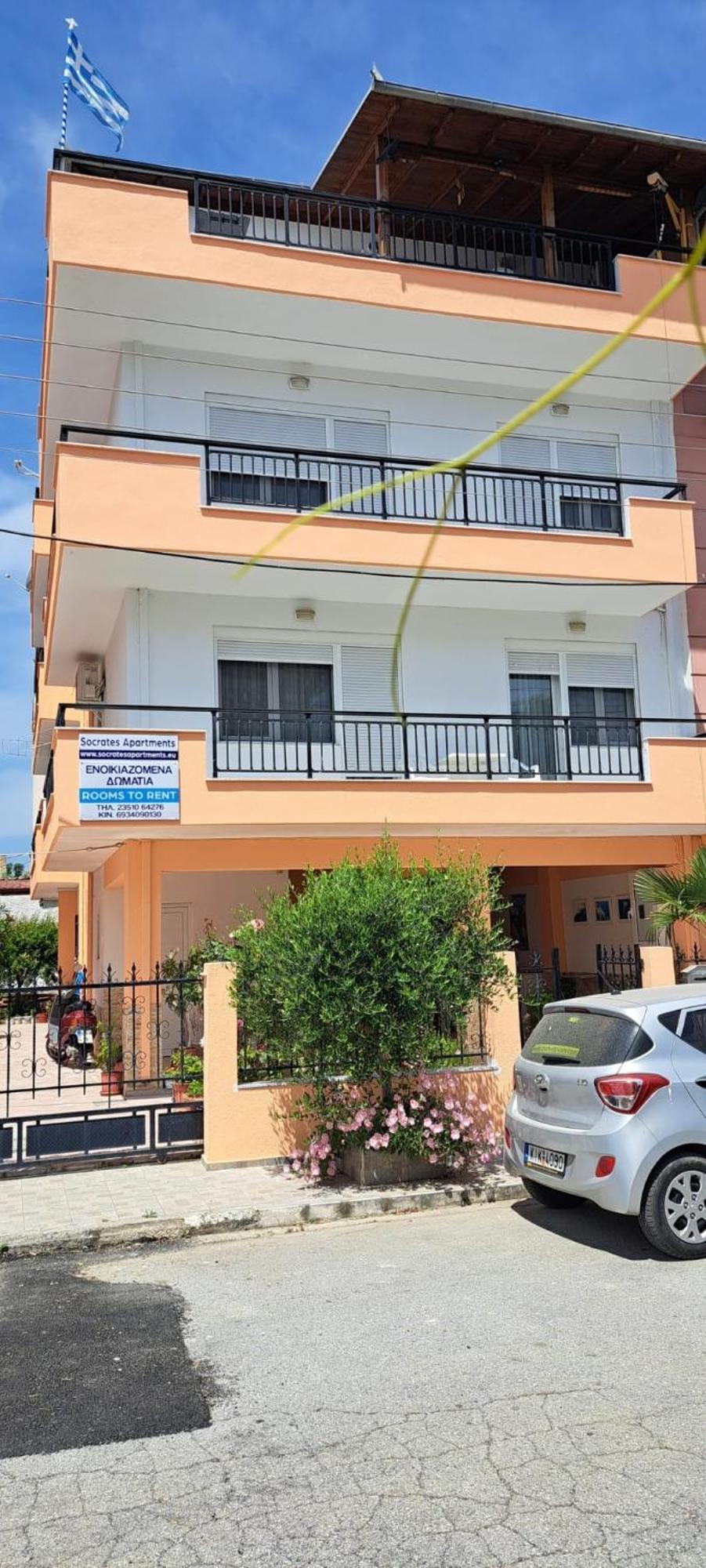 Socrates Apartments Olympiakí Aktí Eksteriør bilde